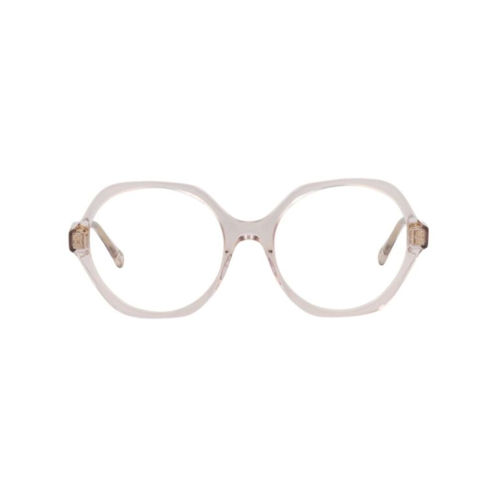 Chloé Round-Frame Bio Acetate Optical Frames Pink Womens